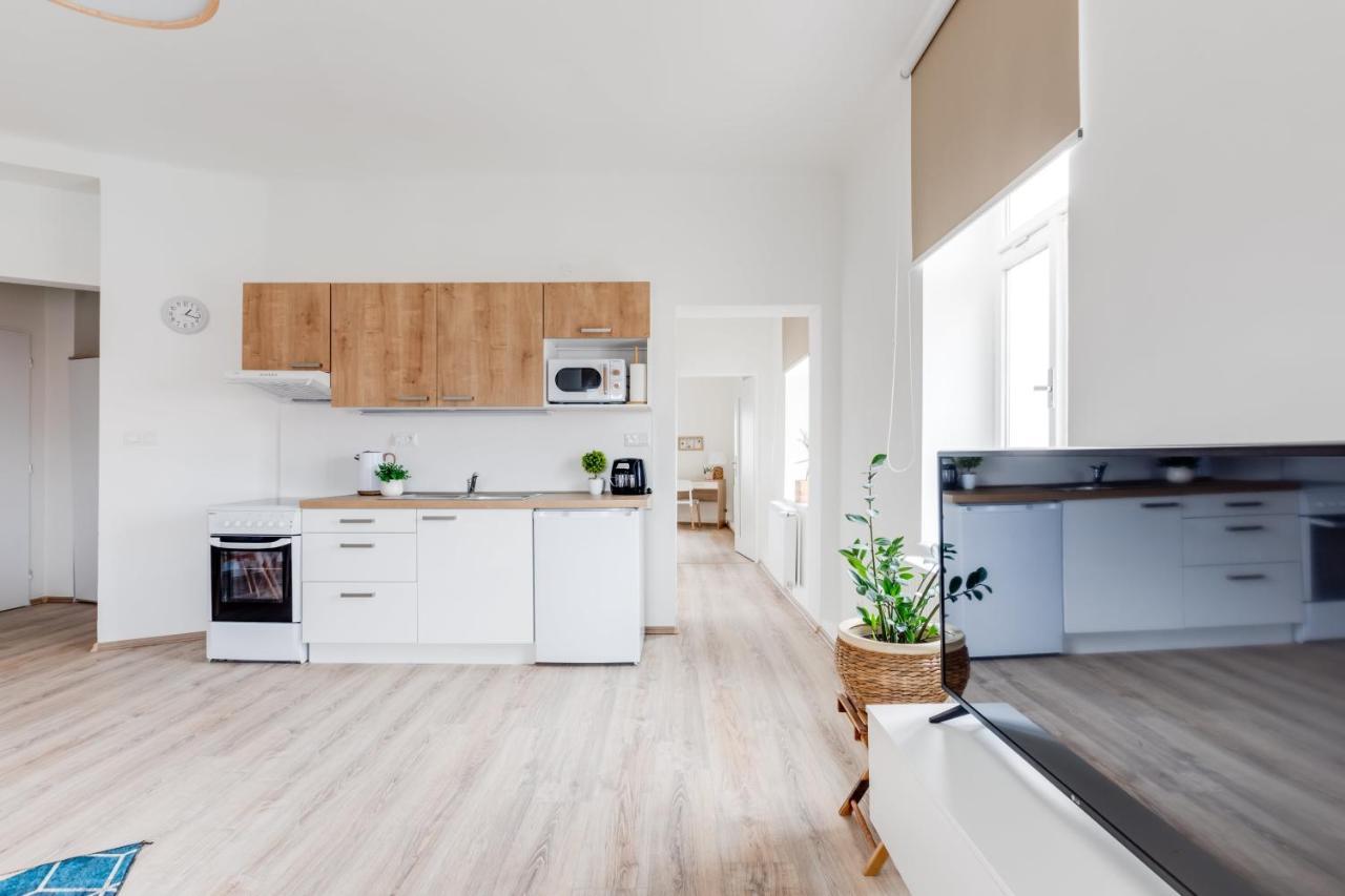 Modern, Bright And Spacious Apartment Praha Bagian luar foto